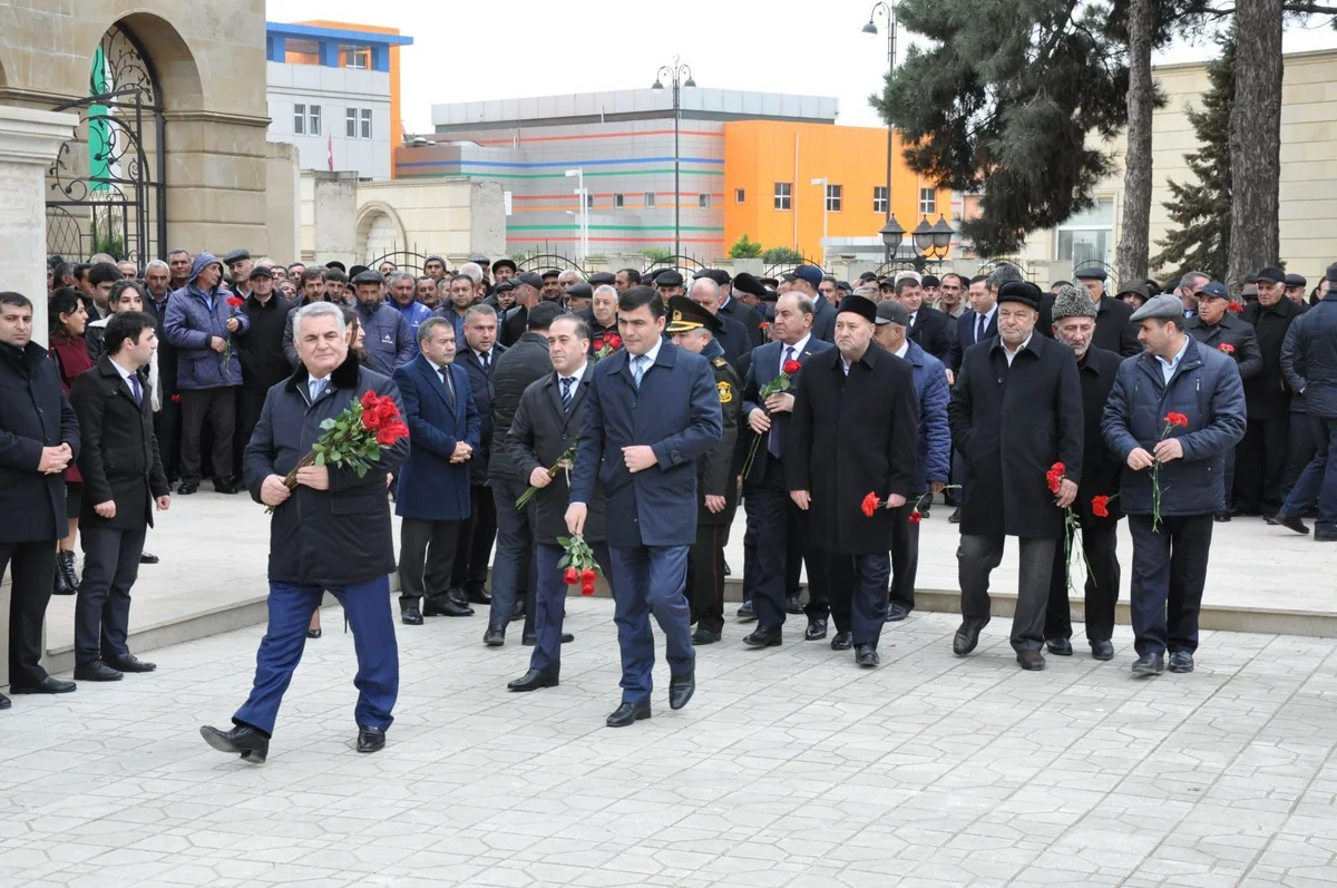 Biləsuvar və Cəlilabadda Xocalı faciəsinin qurbanları yad edildi - FOTO - VİDEO