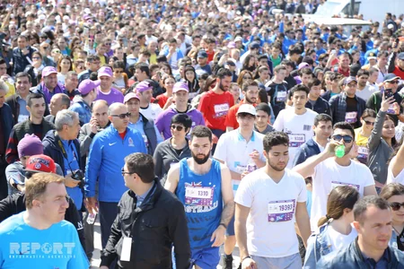 Heydər Əliyev Fondunun təşkilatçılığı ilə “Bakı Marafonu 2019” start götürüb - FOTO