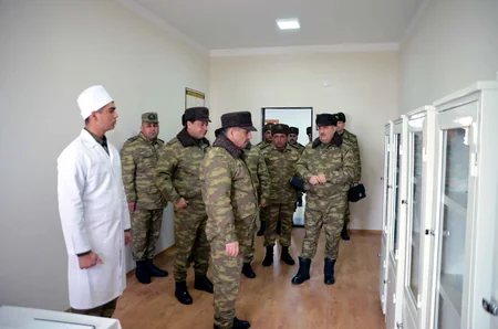 Состоялось открытие нового военного городка в прифронтовой зоне