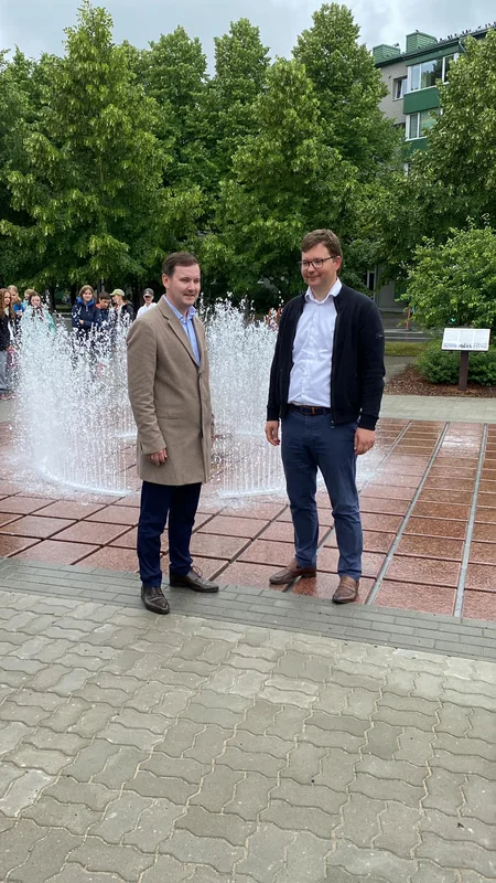 Estoniyada xalqlarımız arasında dostluğun rəmzi olan parkda yenidənqurma işləri aparılıb
