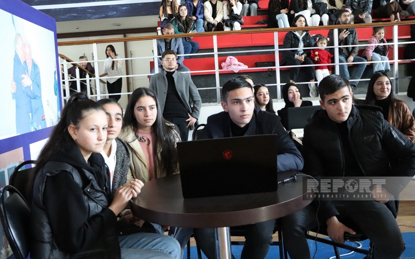 Gürcüstanda Heydər Əliyev 100 adlı bilik yarışması keçirilib