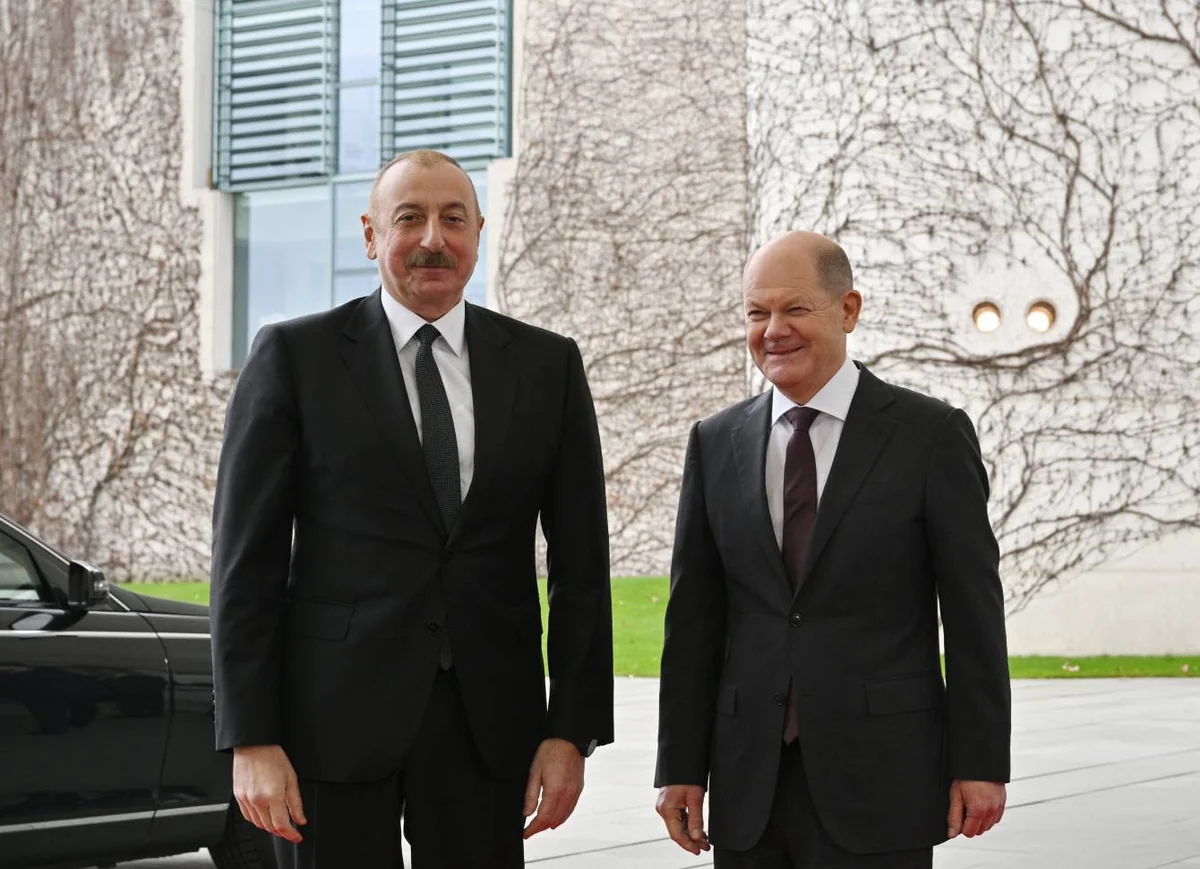 Azərbaycan lideri Berlində Almaniya Kansleri ilə görüşəcək