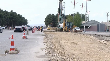 Bakı-Şamaxı-Yevlax avtomobil yolunun bir hissəsinin zolaqları genişləndirilir