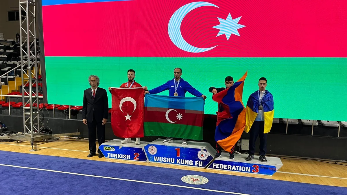 Uşu kunq-fu üzrə Azərbaycan millisi Avropa çempionatında 9 medal qazanıb