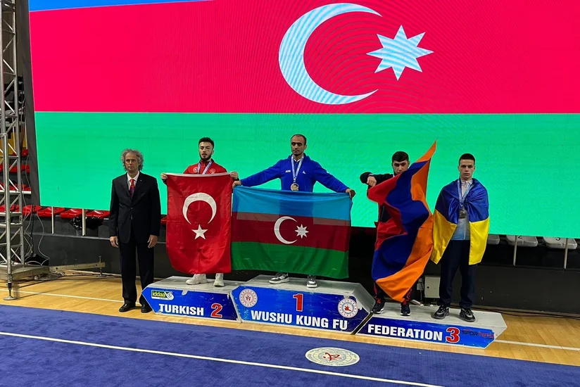 Uşu kunq-fu üzrə Azərbaycan millisi Avropa çempionatında 9 medal qazanıb