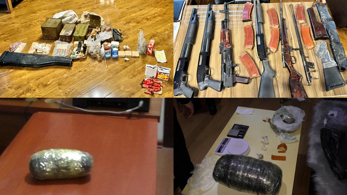 Bakıda narkotacir və silahlı şəxslərə qarşı əməliyyatlar keçirilib