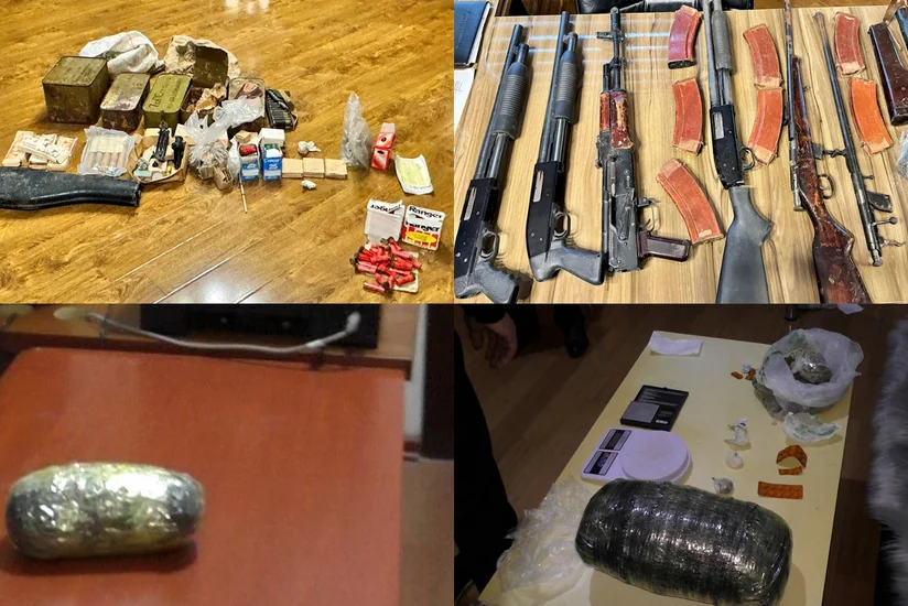 Bakıda narkotacir və silahlı şəxslərə qarşı əməliyyatlar keçirilib