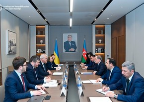 Главы МИД Азербайджана и Украины проводят переговоры в расширенном составе