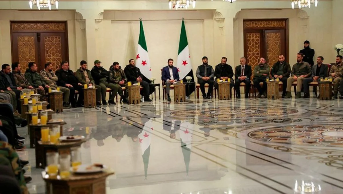 Syria's new leader congratulates US President Donald Trump