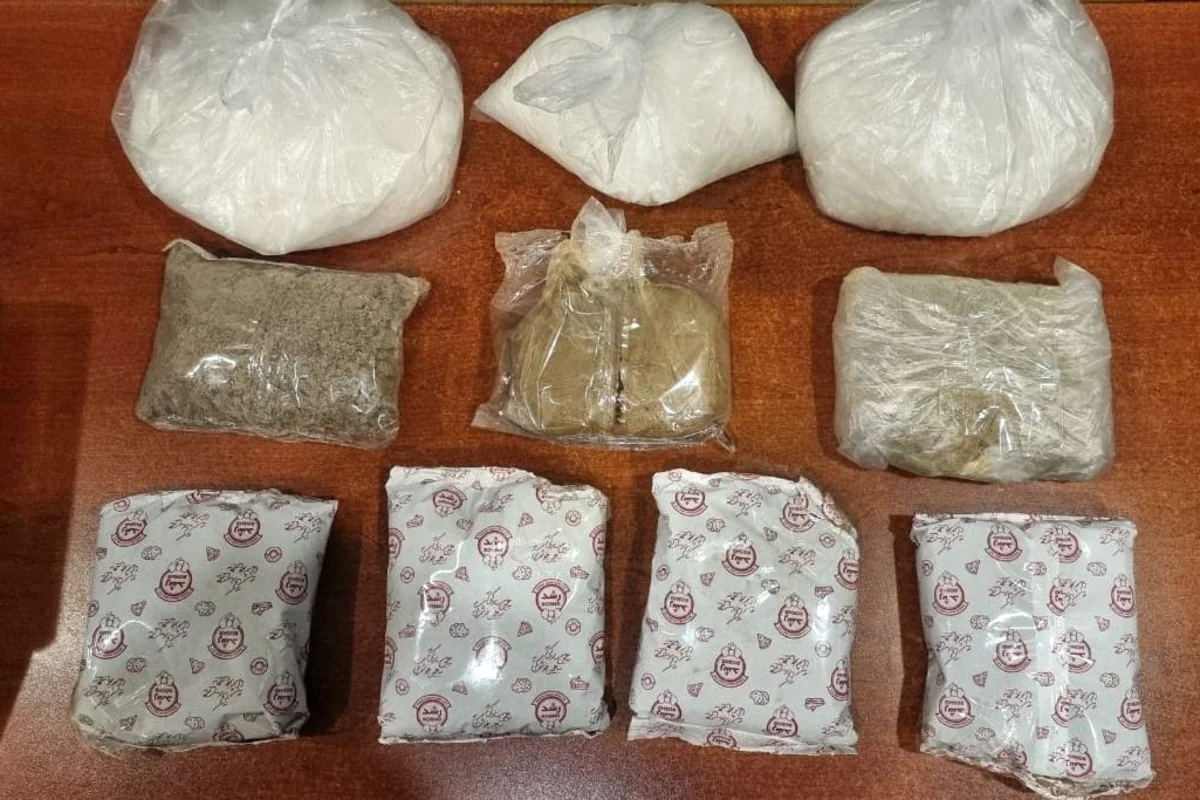 Naxçıvan-Bakı avtobusunda 6 kiloqramdan çox narkotik aşkar edilib