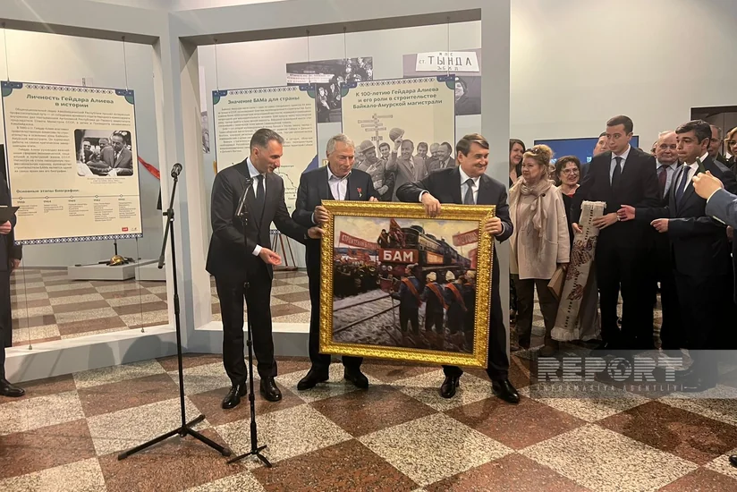 Russian transport minister: Heydar Aliyev gone down in history forever