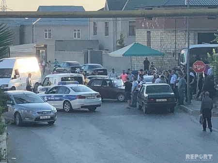 Sumqayıtda zəncirvari yol qəzası baş verib, xəsarət alanlar var - FOTO - VİDEO