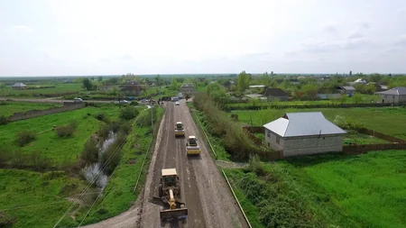 Kürdəmirdə 85,2 kilometrlik 3 yol infrastrukturu layihəsi icra olunub - FOTO