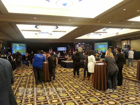 Headquarters of Democrats and Republicans wait for results of presidential election  VIDEO - PHOTO REPORT
