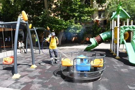 В Баку проведен очередной общегородской субботник