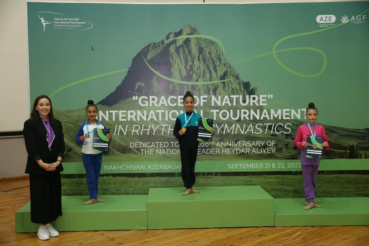 Naxçıvanda bədii gimnastika üzrə beynəlxalq turnir keçirilib