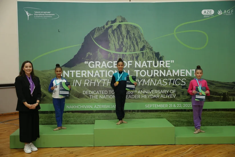 Naxçıvanda bədii gimnastika üzrə beynəlxalq turnir keçirilib