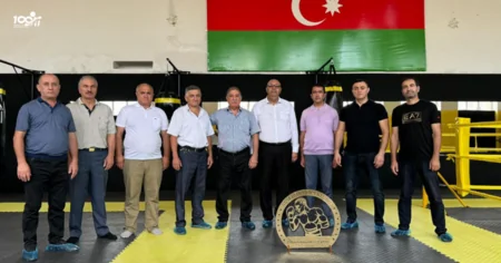 Xırdalanda yeni boks zalının açılışı olub