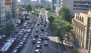 На ряде улиц и проспектов Баку затруднено движение транспорта