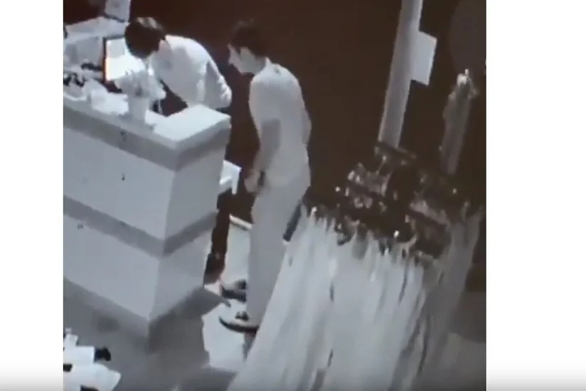 В Баку воры проникли в магазин - ВИДЕО
