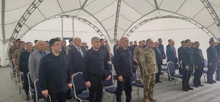 Prokurorluq orqanlarının əməkdaşları yeni səhra geyim formasından ilk dəfə Laçında istifadə edib