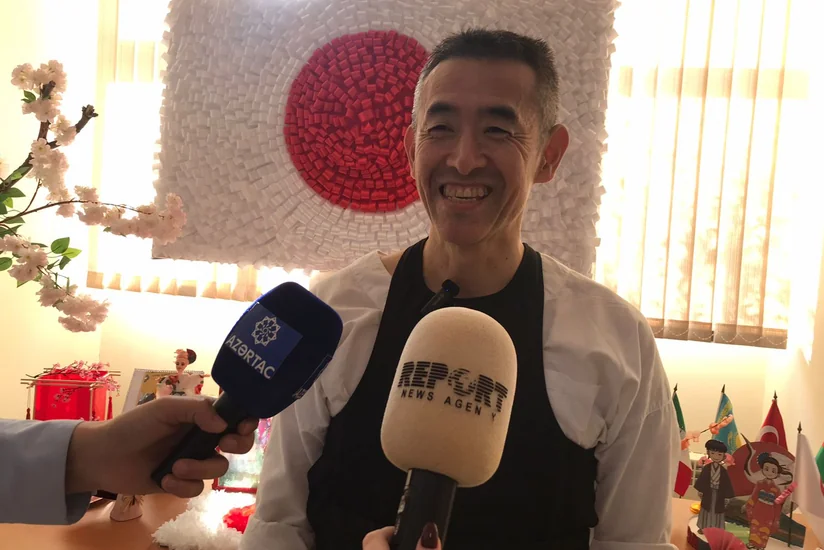 Масанори Кайден: Очень рад, что в Азербайджане ценят японскую культуру
