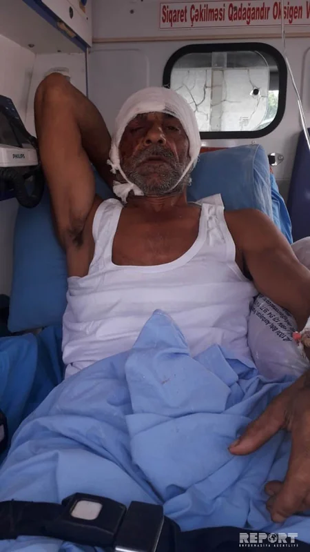 Kürdəmirdə avtomobil piyadanı vuraraq ağır xəsarət yetirib