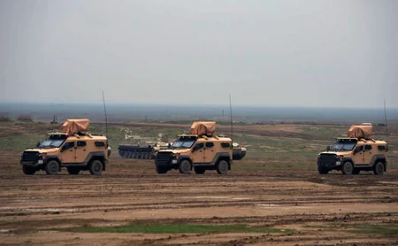 В ходе широкомасштабных учений проведен основной этап с боевой стрельбой - ВИДЕО