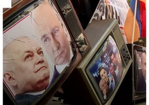 В Армении прошла акция протеста с требованием исключить телеканалы РФ из мультиплекса