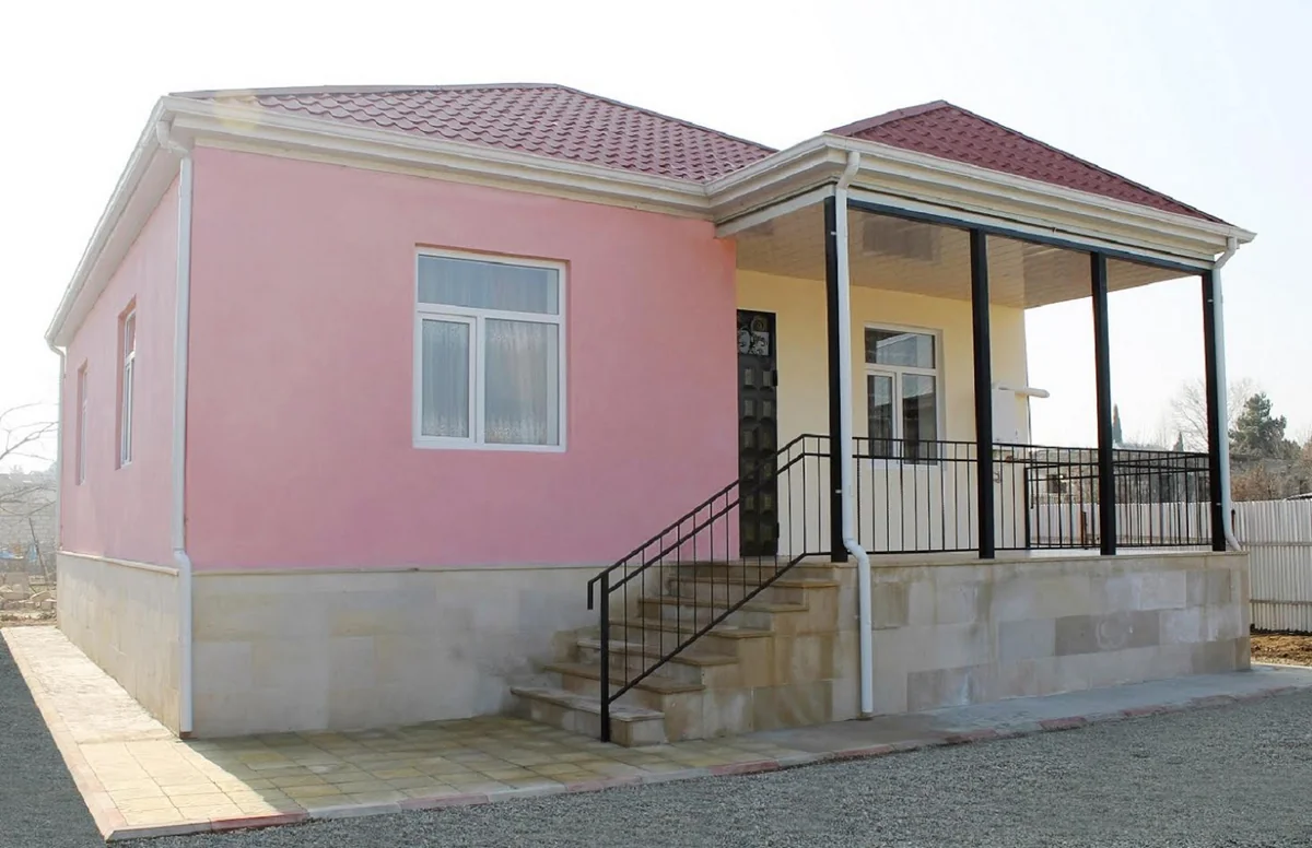 Şəmkirdə Qarabağ müharibəsi əlillərinə fərdi yaşayış evləri təqdim edilib