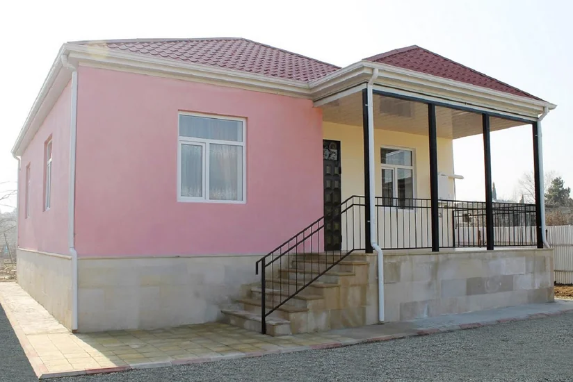 Şəmkirdə Qarabağ müharibəsi əlillərinə fərdi yaşayış evləri təqdim edilib