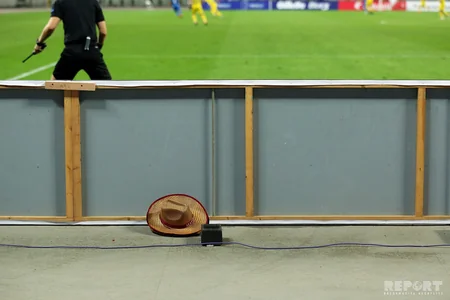 Azərbaycan yığması UEFA Millətlər Liqasındakı ilk oyununda heç-heçə edib - FOTOREPORTAJ