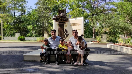 Şəhid jurnalistlərin ailə üzvləri Qubadakı Media şəhidləri parkını ziyarət ediblər