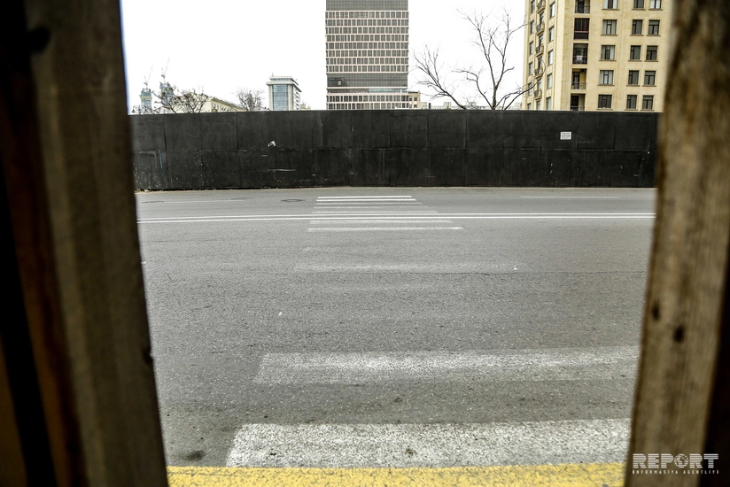 Bakıda bəzi piyada zolaqları normal vəziyyətdə deyil - MONİTORİNQ