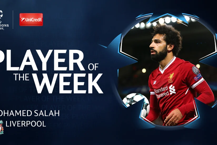 Champions League player of the week named