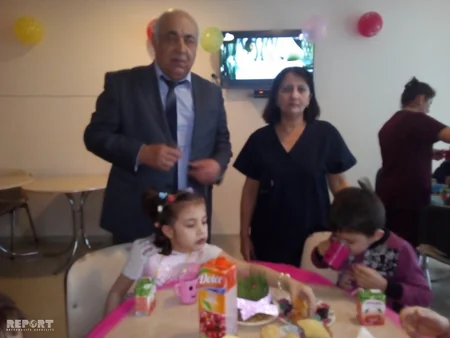 Mingəçevirin səhiyyə işçiləri Novruz bayramı münasibətilə Uşaq Nevroloji Sanatoriyasını ziyarət edib