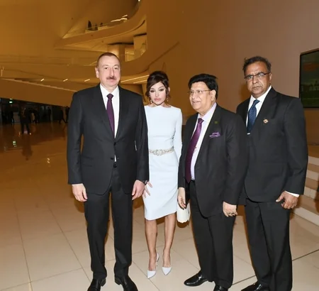 President Ilham Aliyev hosted official reception in honor of heads of state and government participating in Baku Summit
