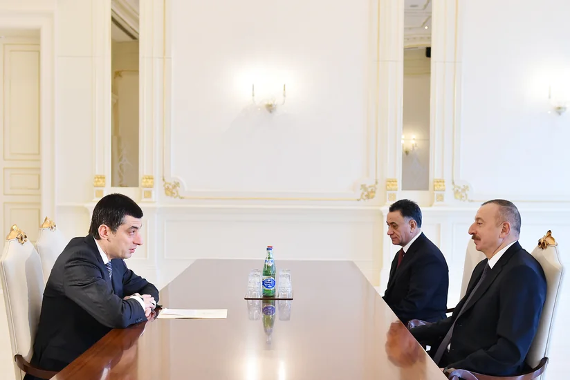 President Ilham Aliyev received Georgian Vice Prime Minister