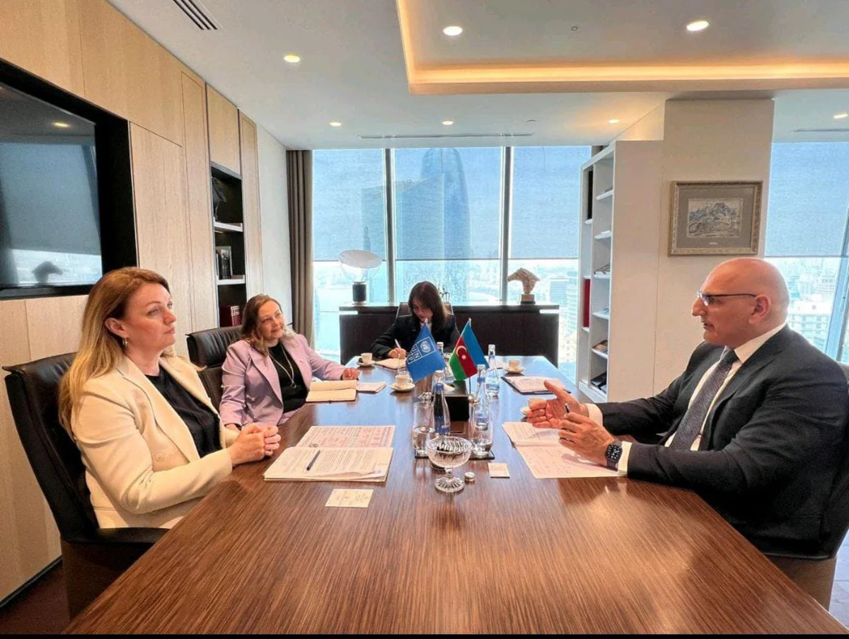 BMTİP-nin regional direktoru Azərbaycanda rəsmi şəxslərlə görüşüb