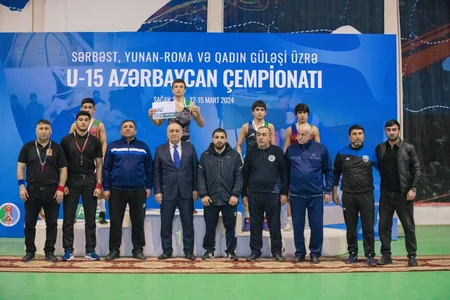 Güləş üzrə Azərbaycan çempionatının ilk günündə 200-ə yaxın idmançı mübarizə aparıb