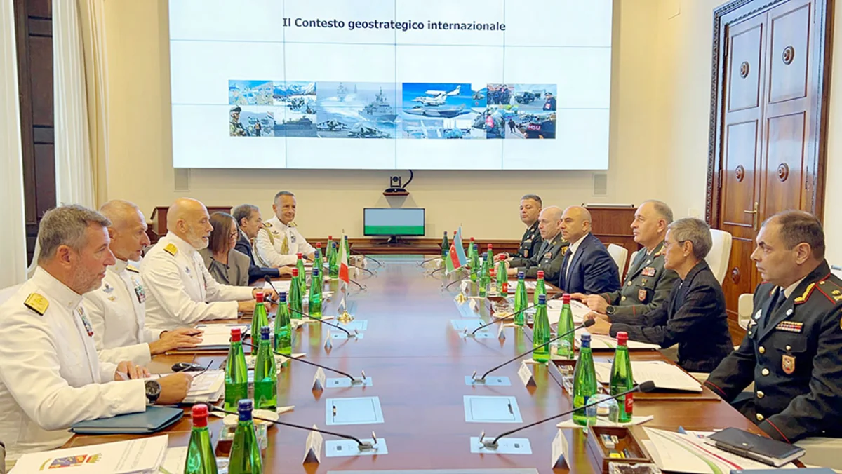 Azərbaycan və İtaliyanın Baş Qərargah rəisləri görüşüb