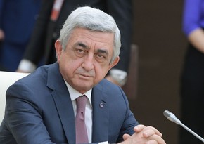 Serj Sarqsyana qarşı rüşvət alma ittihamı irəli sürülüb