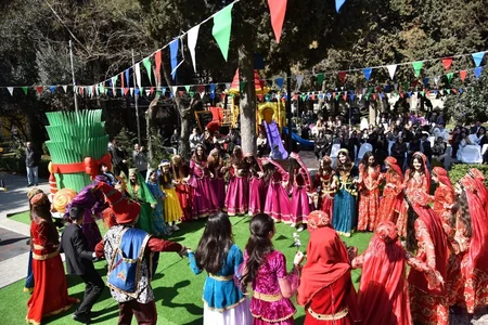 Bakının Nizami və Nəsimi rayonlarında bayram şənliyi keçirilib
