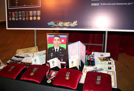 Qəbələdə şəhid Bəhruz Abuşovun xatirəsi yad edilib