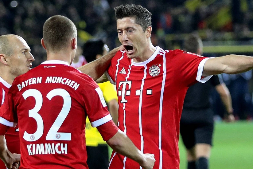 Bavariya Borussiya Dortmundu 6:0 hesabı ilə darmadağın edib - VİDEO