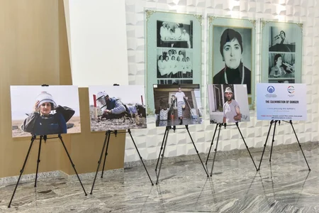 Photo exhibition dedicated to mine victims held in Baku
