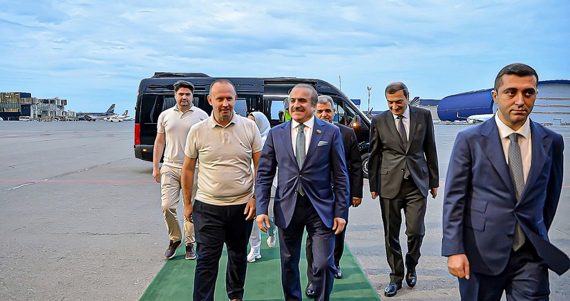 Chairman of Parliamentary Assembly of Republic of North Macedonia arrives in Azerbaijan