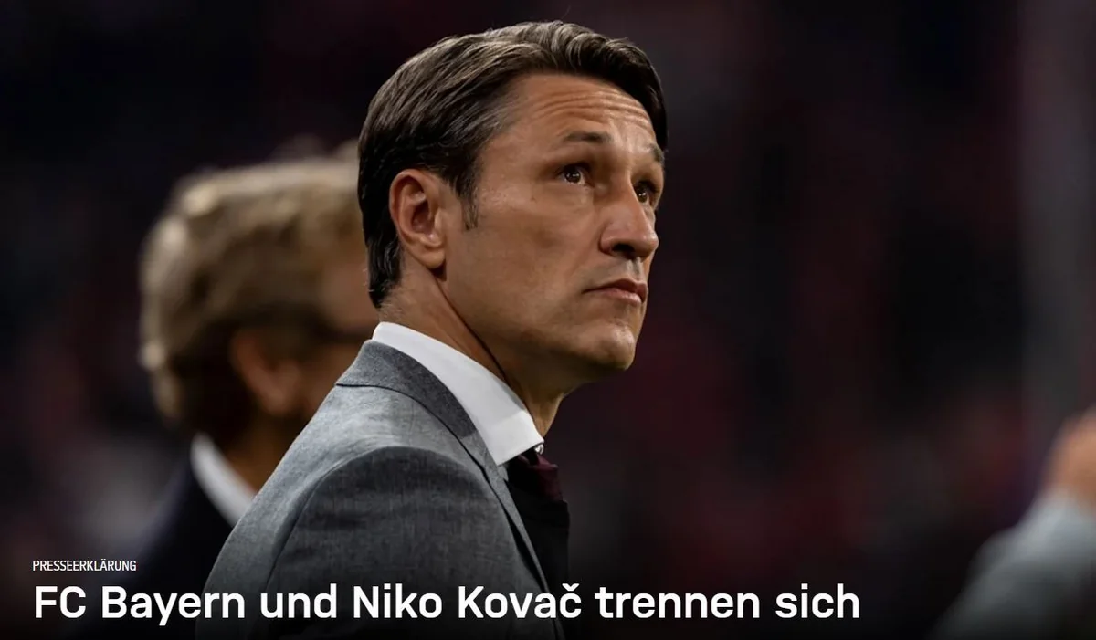 Bavariya baş məşqçisini istefaya göndərib