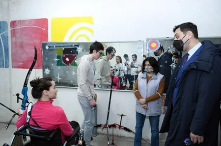 Министр поинтересовался проблемами Федерации стрельбы из лука