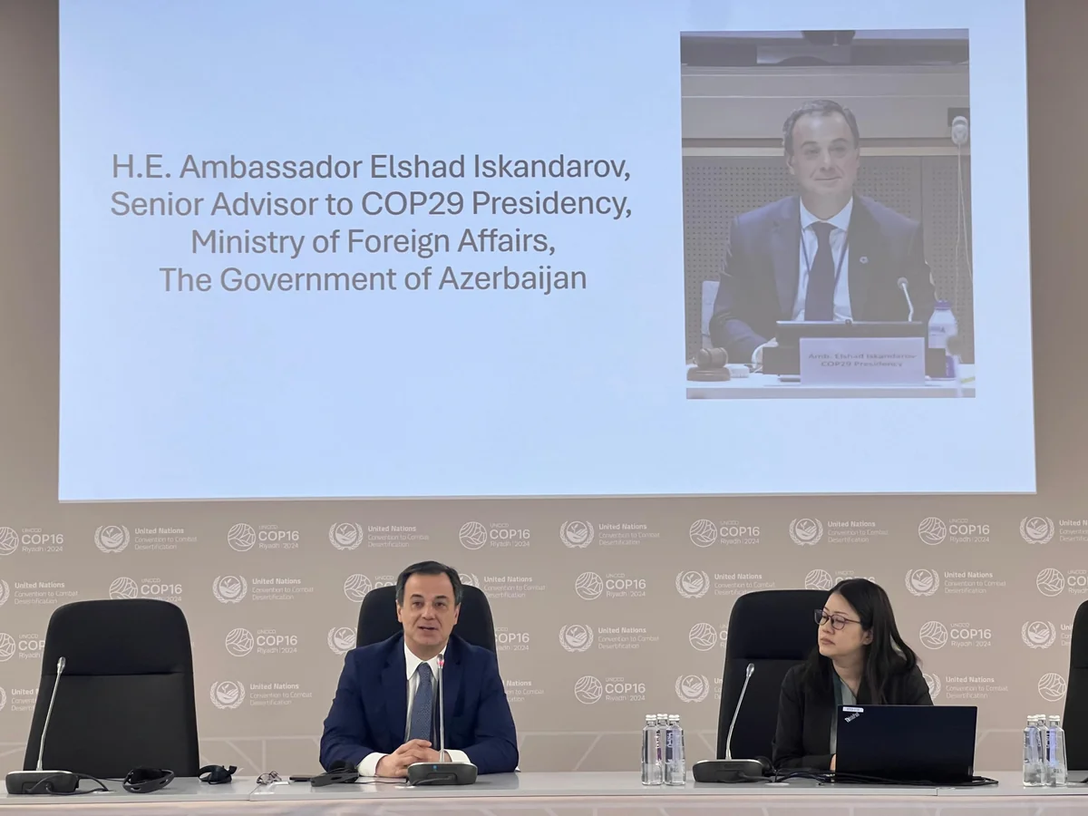 Baku Climate and Peace Action Hub presented at COP16